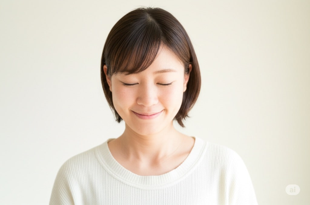 めまいがなくなり嬉しい女性