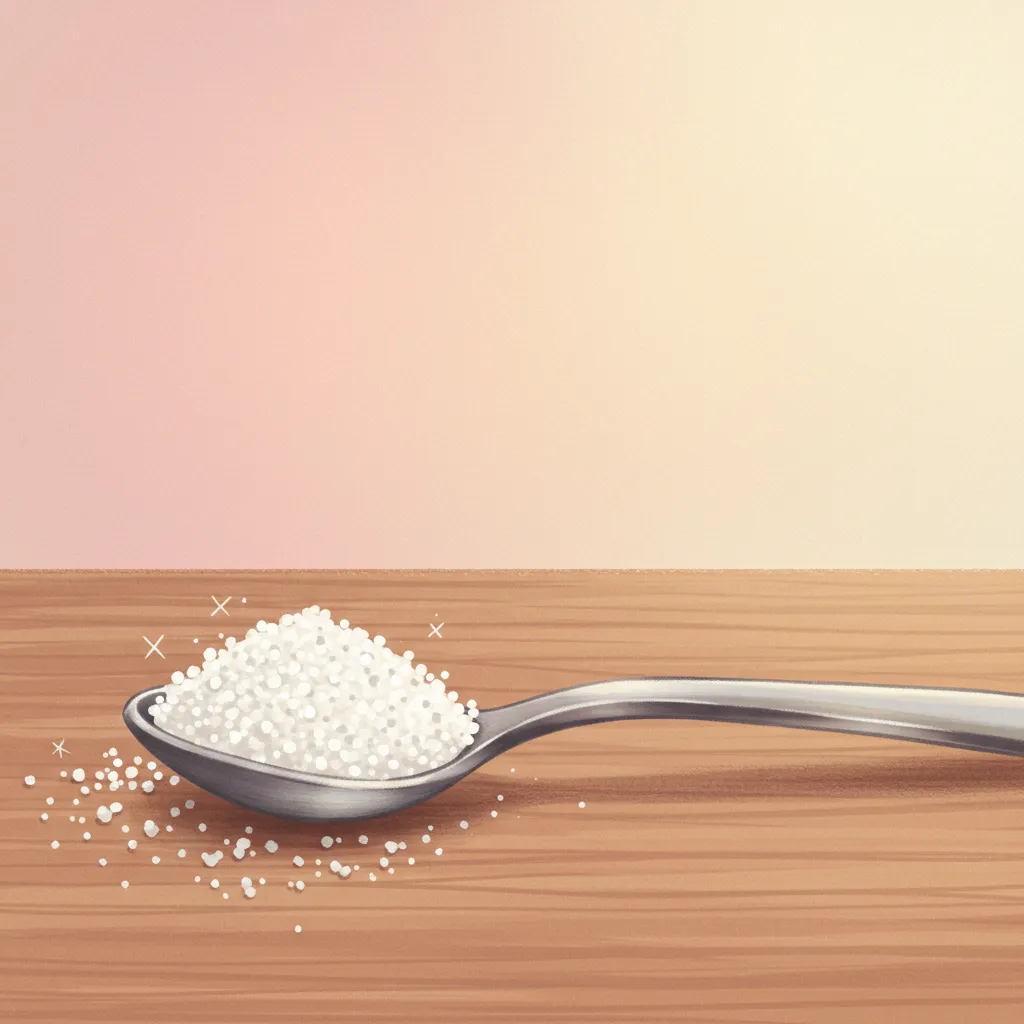 スプーン1杯の砂糖のイラスト