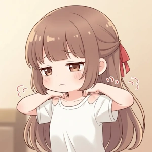 緊張型頭痛のセルフケアイラスト