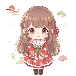 新年のご挨拶のイラスト｜女性専門 頭痛整体 Heart＋小田原院