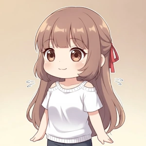 肩の力をストンと落として呼吸の準備をするイラスト｜女性専門 頭痛整体 Heart＋小田原院