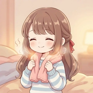 蒸しタオルやカイロで首や肩を温める